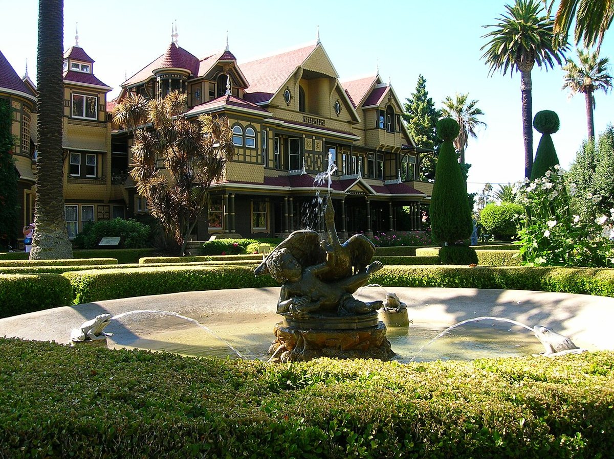 Winchester Mystery House Victorian mansion exterior
