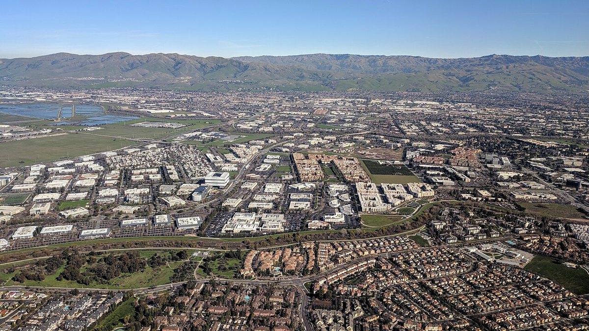the riverside trail at Guadalupe River Park in downtown San Jose