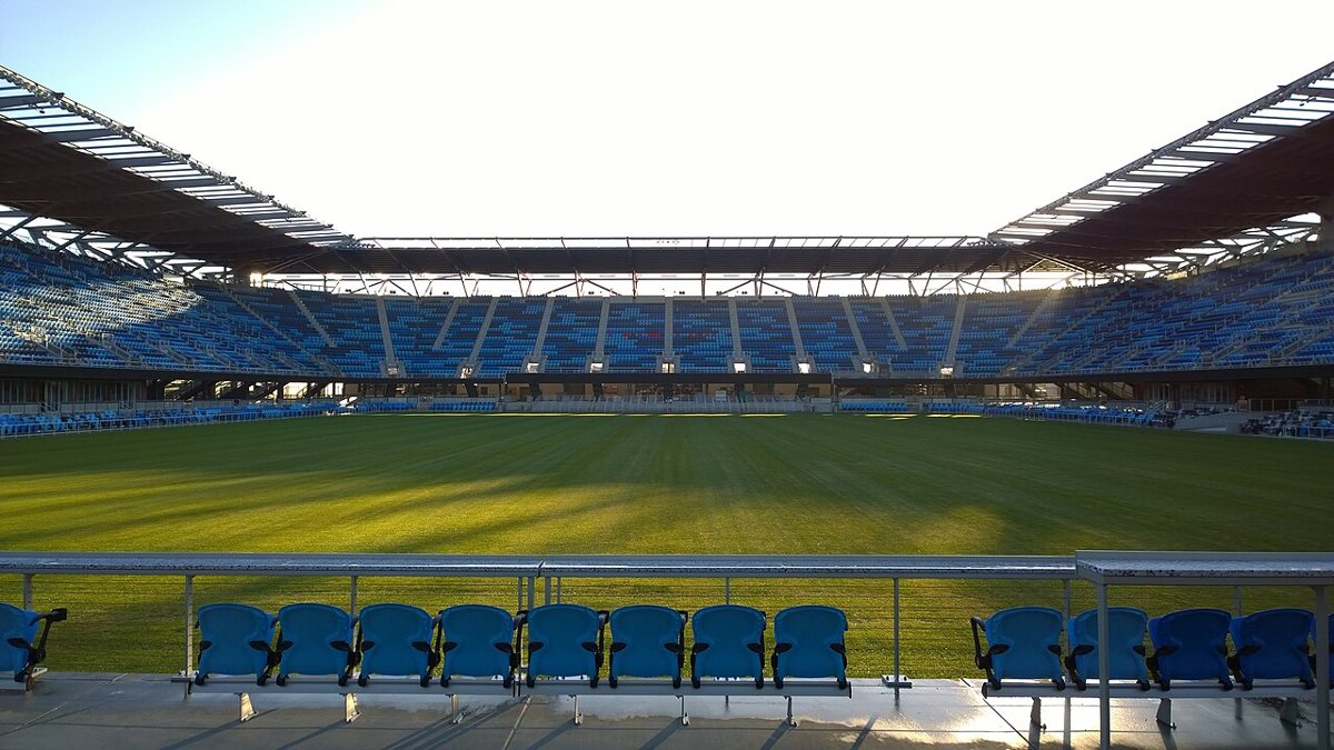 soccer match at PayPal Park in San Jose