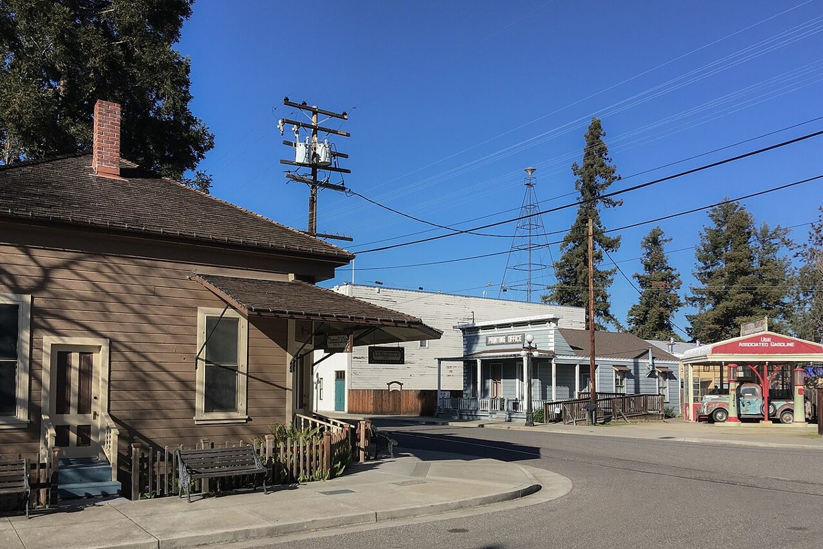 History Park at Kelley Park outdoor museum historic buildings San Jose California